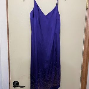 Vintage Rampage asymmetrical sequin dress prom gown